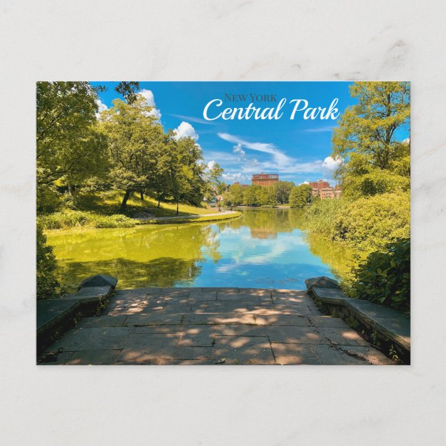 Carte Postale Central Park, New York City (Devant)