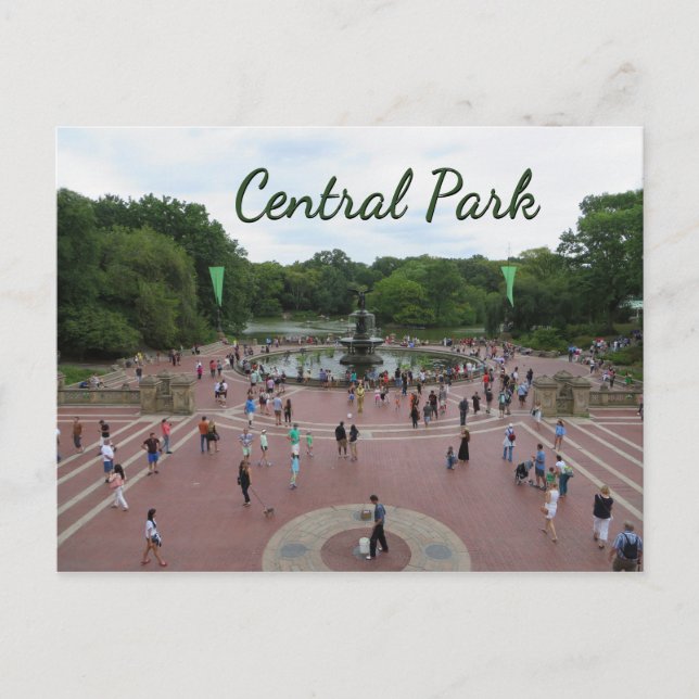 Carte postale Central Park New York City (Devant)