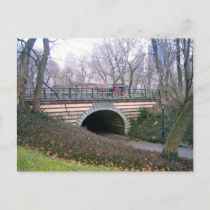 Carte Postale Central Park NYC Stone Archway New York