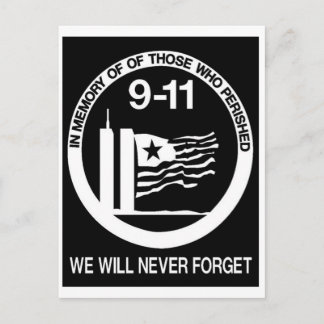 CARTE POSTALE CENTRE COMMERCIAL MONDIAL 9/11