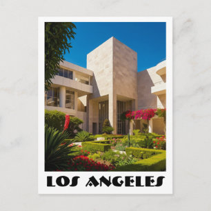 Carte Postale Centre Getty de Los Angeles Californie