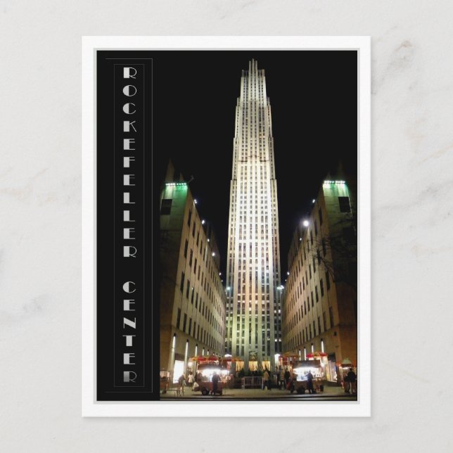 Carte Postale Centre Rockefeller (Devant)
