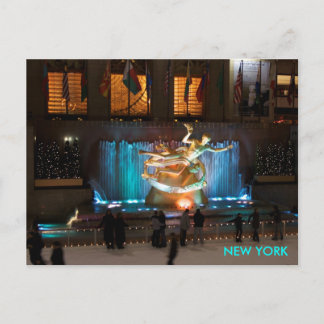 Carte Postale centre rockerfella