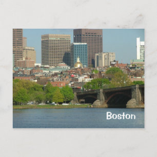 Carte Postale Centre-ville de Boston