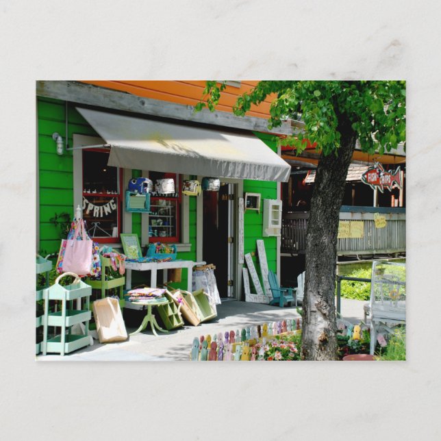 Carte Postale Centre-ville de Davis, Ca (Devant)