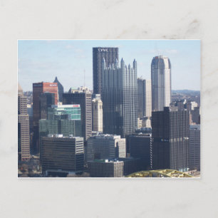 Carte Postale Centre-ville de Pittsburgh