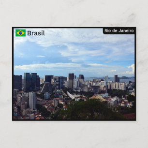 Carte Postale Centro, Rio de Janeiro - Brésil