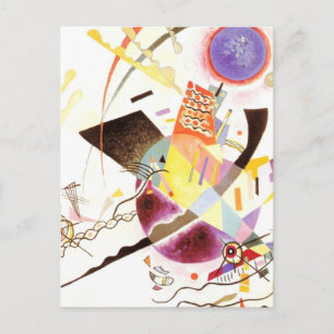 Carte Postale Cercle bleu