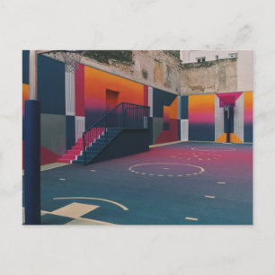Carte Postale Cercle de basketball