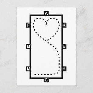 Carte Postale Cercle de dépression cardiaque