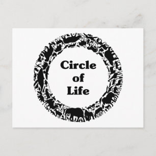 Carte Postale Cercle de vie