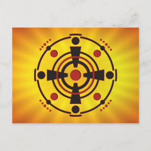 Carte Postale cercle des cultures III