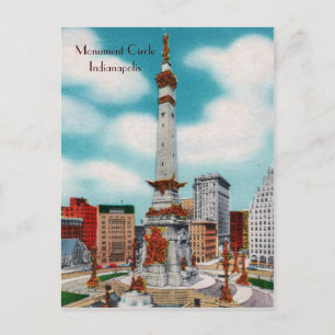 Carte Postale Cercle du monument