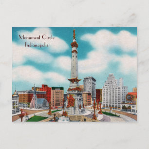 Carte Postale Cercle du monument