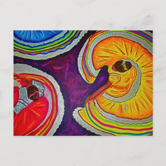 Carte Postale Cercles au sol