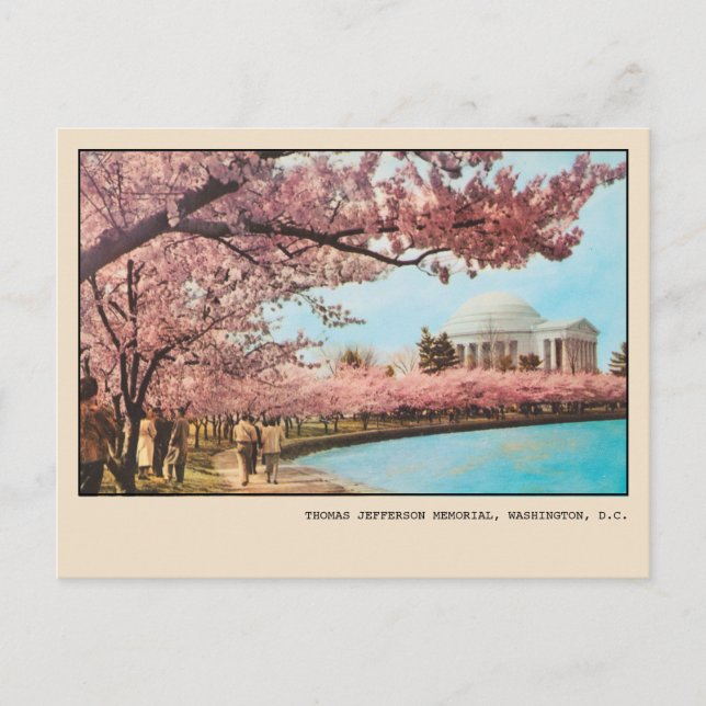 Carte Postale Cérémonie des fleurs de cerisier au Mémorial Jeffe (Devant)