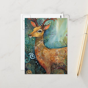 Carte Postale Cerf mignon