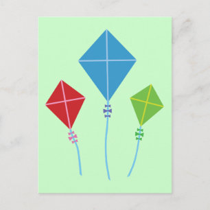 Carte Postale Cerfs-volants