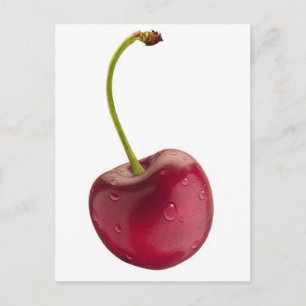 Carte Postale cerise