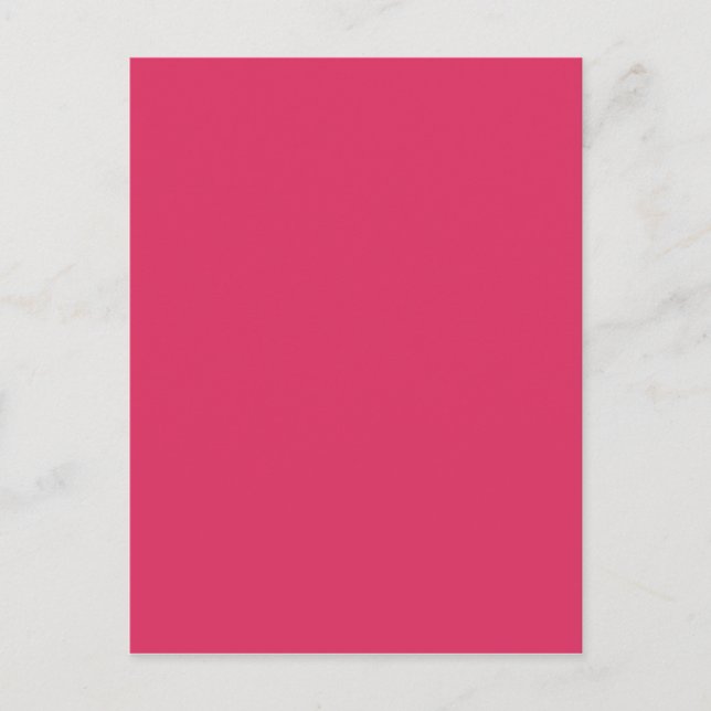 Carte Postale cerise couleur (Devant)