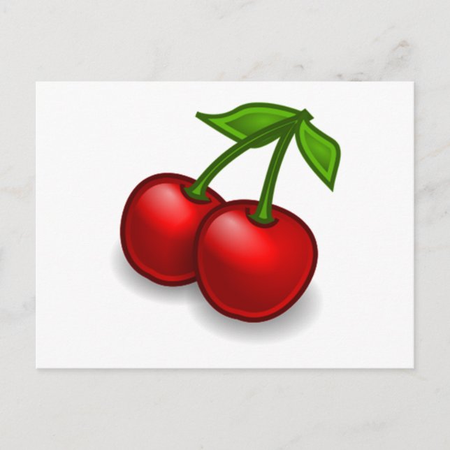 Carte Postale Cerises (Devant)