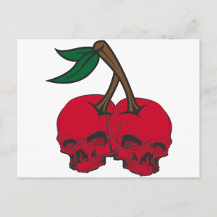 Carte Postale Cerises crâniennes