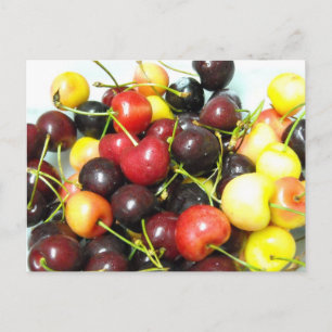 Carte postale Cerises mixtes