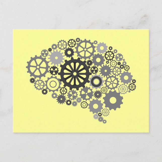 Carte postale Cerveau (Devant)
