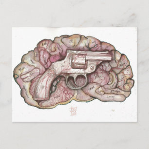 Carte Postale Cerveau d'arme