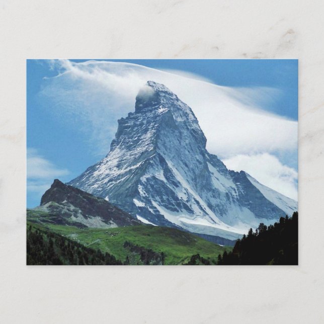 Carte Postale Cervin, Alpes (Devant)
