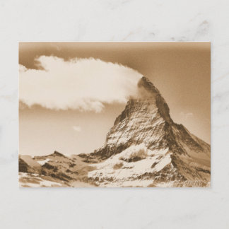 Carte postale Cervin. Zermatt en Suisse
