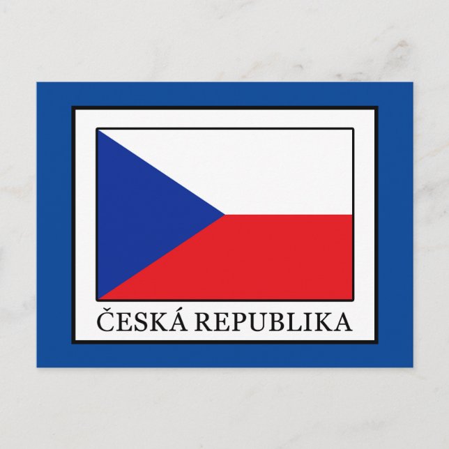 Carte Postale Ceska Republika (Devant)