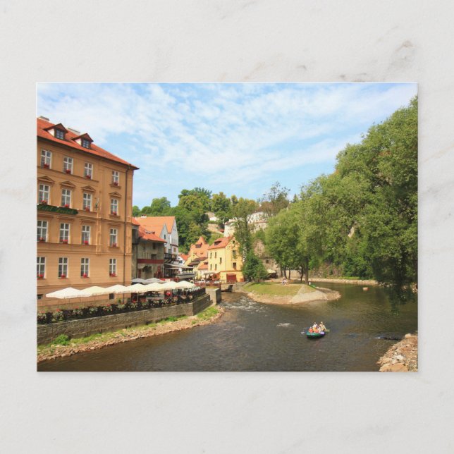 Carte Postale Cesky Krumlov 002, photo tchèque (Devant)