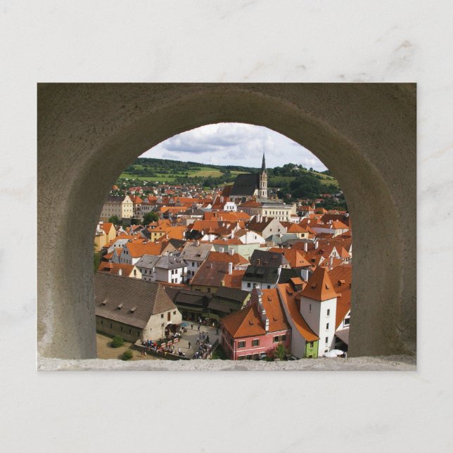 Carte postale Cesky Krumlov, République tchèque (Devant)