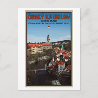 Carte Postale Cesky Krumlov - Vltava