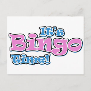 Carte Postale C'est Bingo TIme