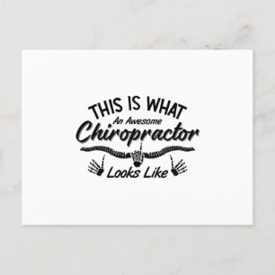 Carte Postale C'Est Ce Qu'Une Spine Chiro Chiropracteur Magnifiq