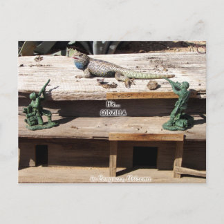 Carte Postale C'est Godzilla...Au Congrès, Arizona