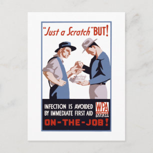 Carte Postale C'est juste un Scratch - Mais !