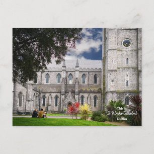 Carte Postale C'est la cathédrale Saint-Patrick Dublin-Irlande