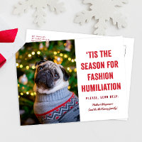 C'est la saison de Noël de l'humiliation de la mod