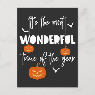 Carte Postale C'est le Citrouille le plus merveilleux de l'année