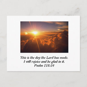 Carte Postale C'est le jour que le Seigneur a fait