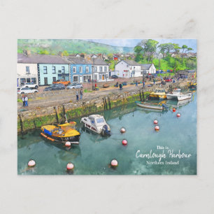 Carte Postale C'est le port de Cornlough - Irlande du Nord