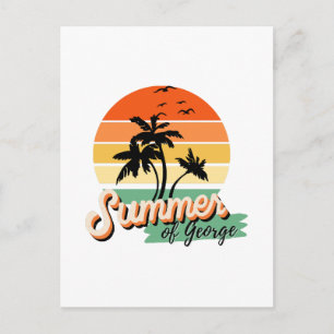 Carte Postale C'est l'été de George