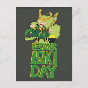 Carte Postale C'est ta journée Loki