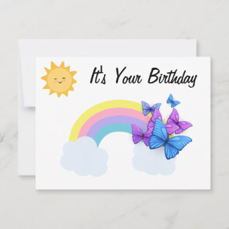 Carte Postale C'est ton anniversaire
