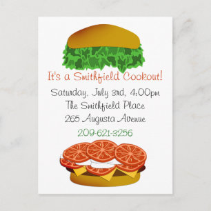 Carte Postale C'est une invitation à la cuisine