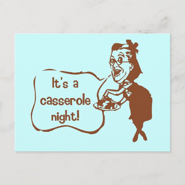 Carte Postale C'est une nuit à la Casserole (Devant)