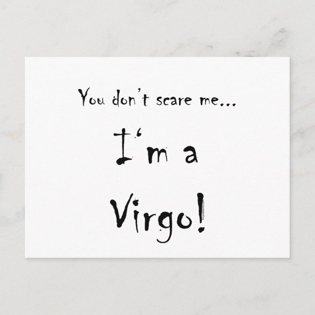 Carte Postale C'est Virgo Thing ! (Devant)